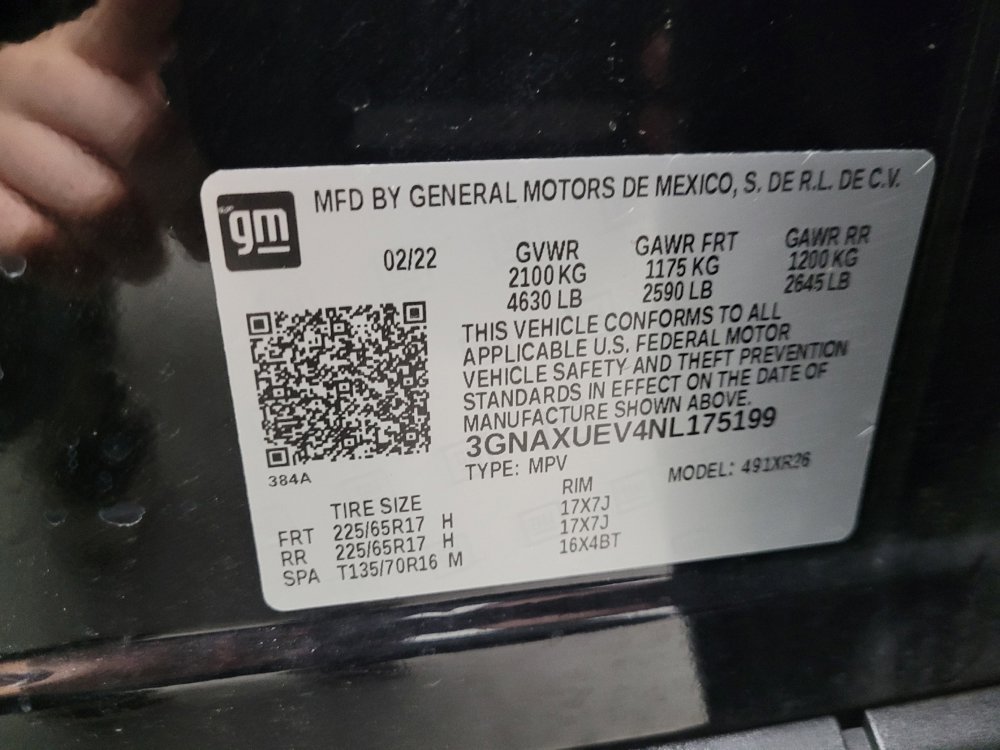 Used 2022 Chevrolet Equinox LT w/ LPO, Floor Liner Package image 33