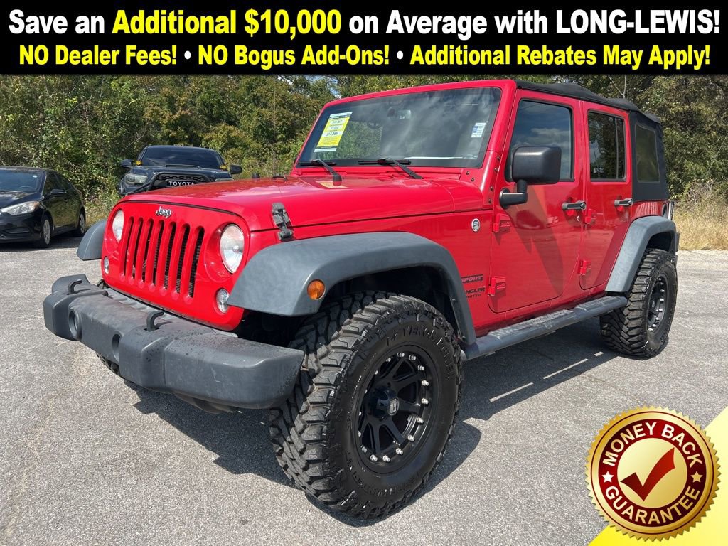 Used 2015 Jeep Wrangler Unlimited Sport w/ Quick Order Package 24S