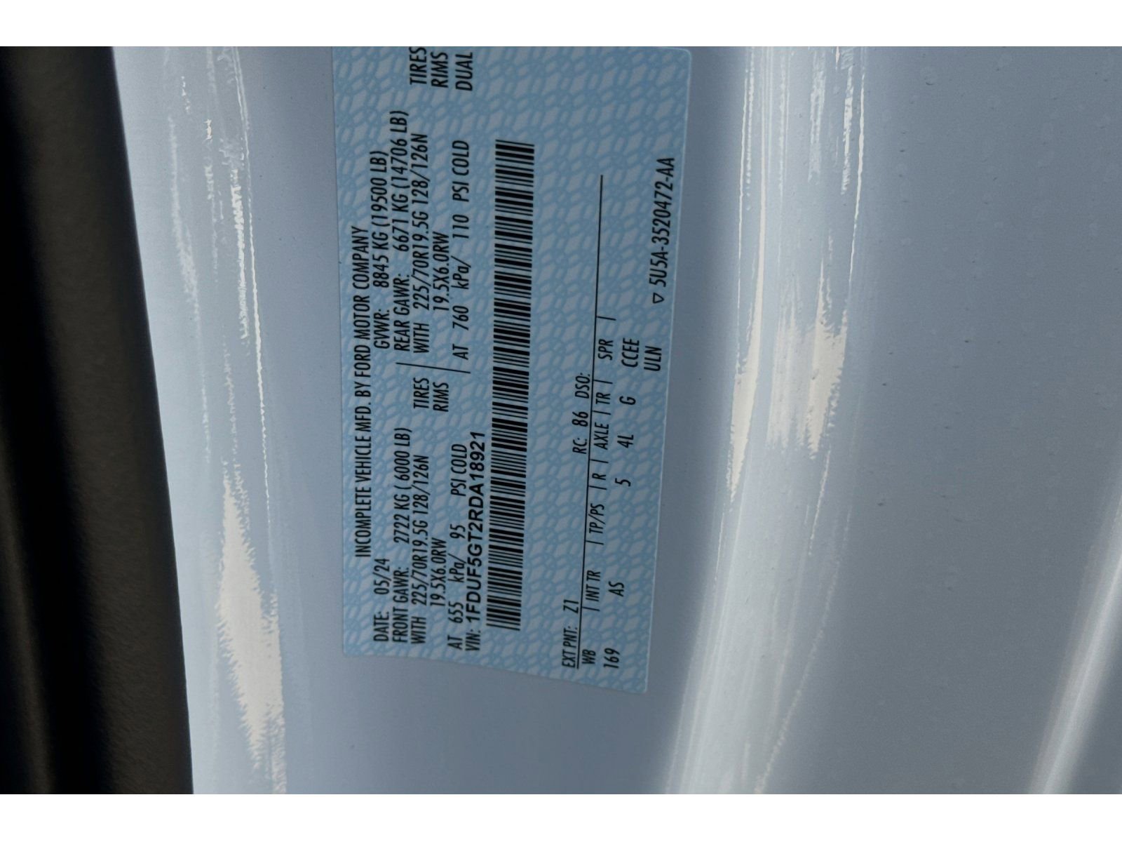 New 2024 Ford F550 2WD Regular Cab Super Duty image 20