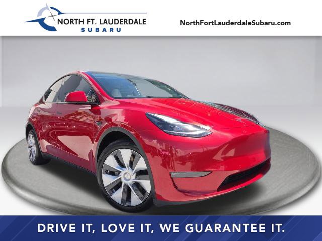 Used 2022 Tesla Model Y Long Range AWD/4WD image 1