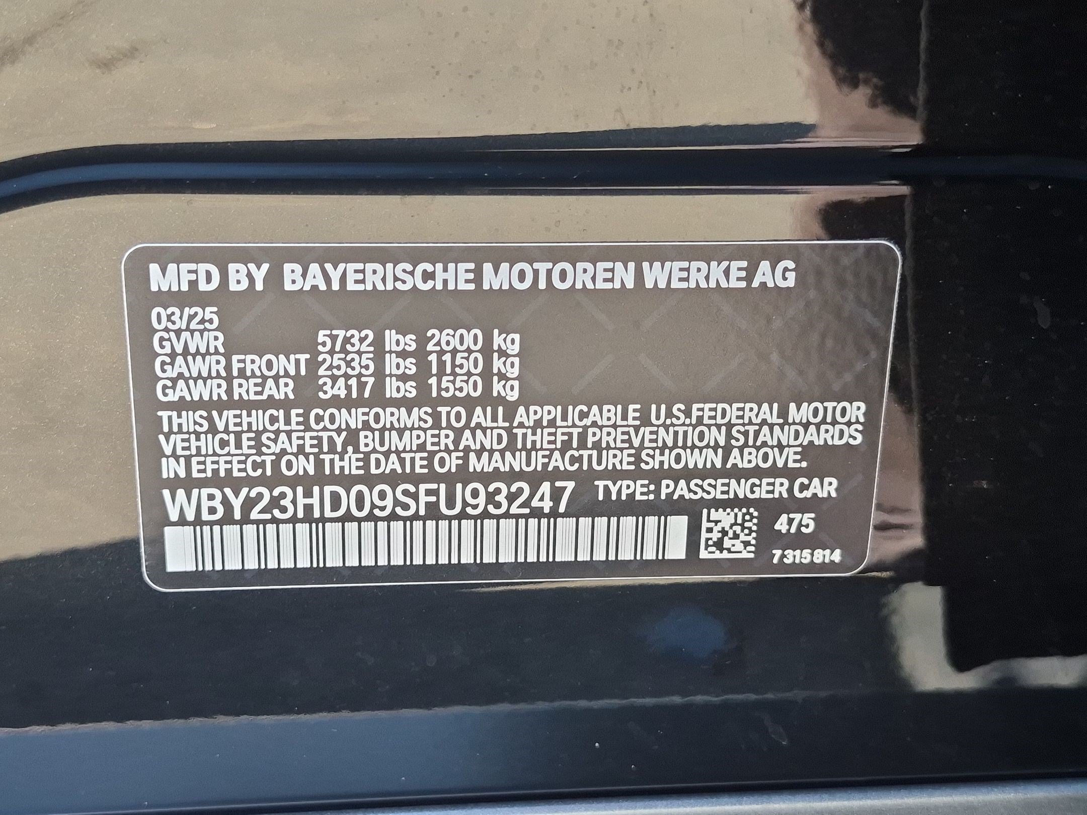 Used 2025 BMW i4 eDrive40 w/ Parking Assistance Package RWD image 70
