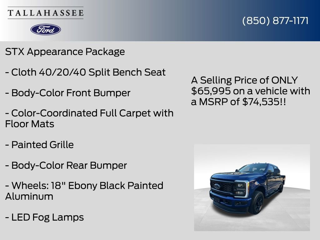 New 2026 Ford F250 XL w/ STX Appearance Package AWD/4WD image 13