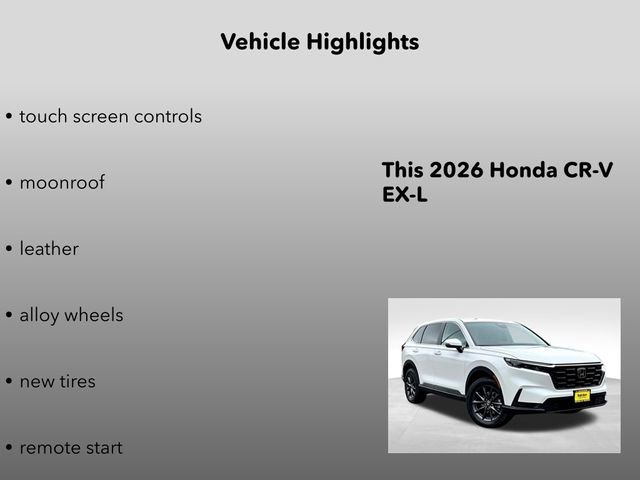 New 2026 Honda CR-V EX-L image 15