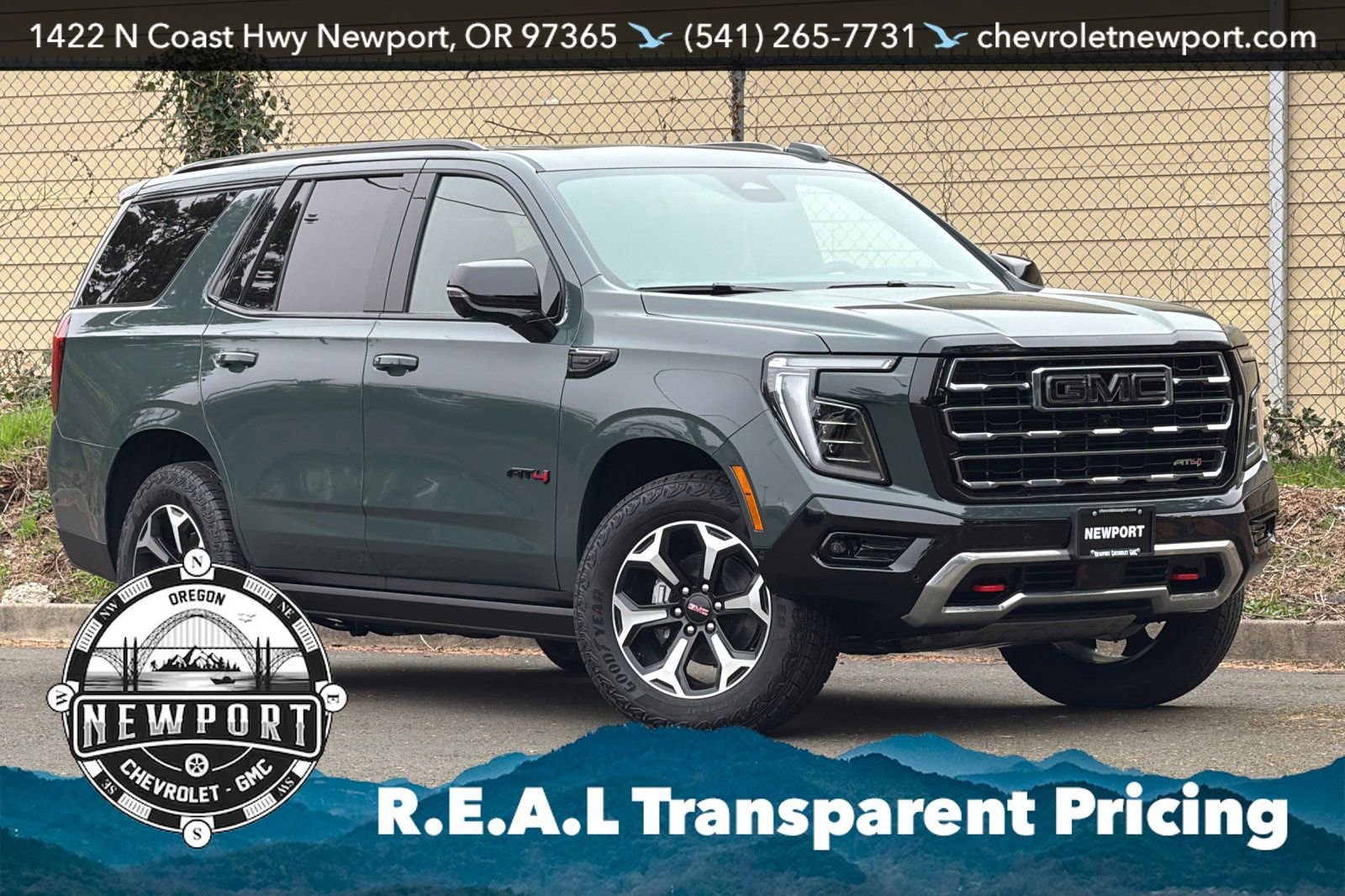 New 2026 GMC Yukon AT4 w/ AT4 Premium Plus Package