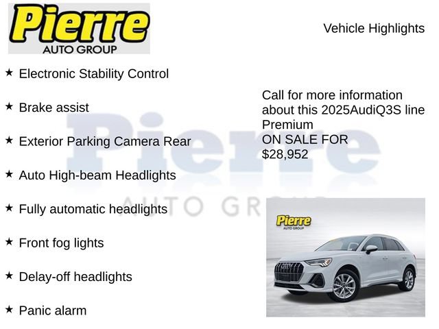 Used 2025 Audi Q3 2.0T Premium AWD/4WD image 14