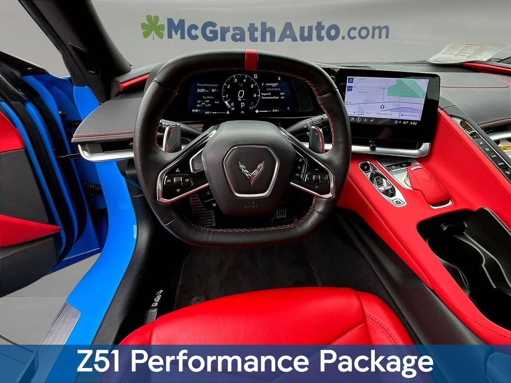 Used 2021 Chevrolet Corvette Stingray Preferred Cpe w/ Z51 Performance Package RWD image 11