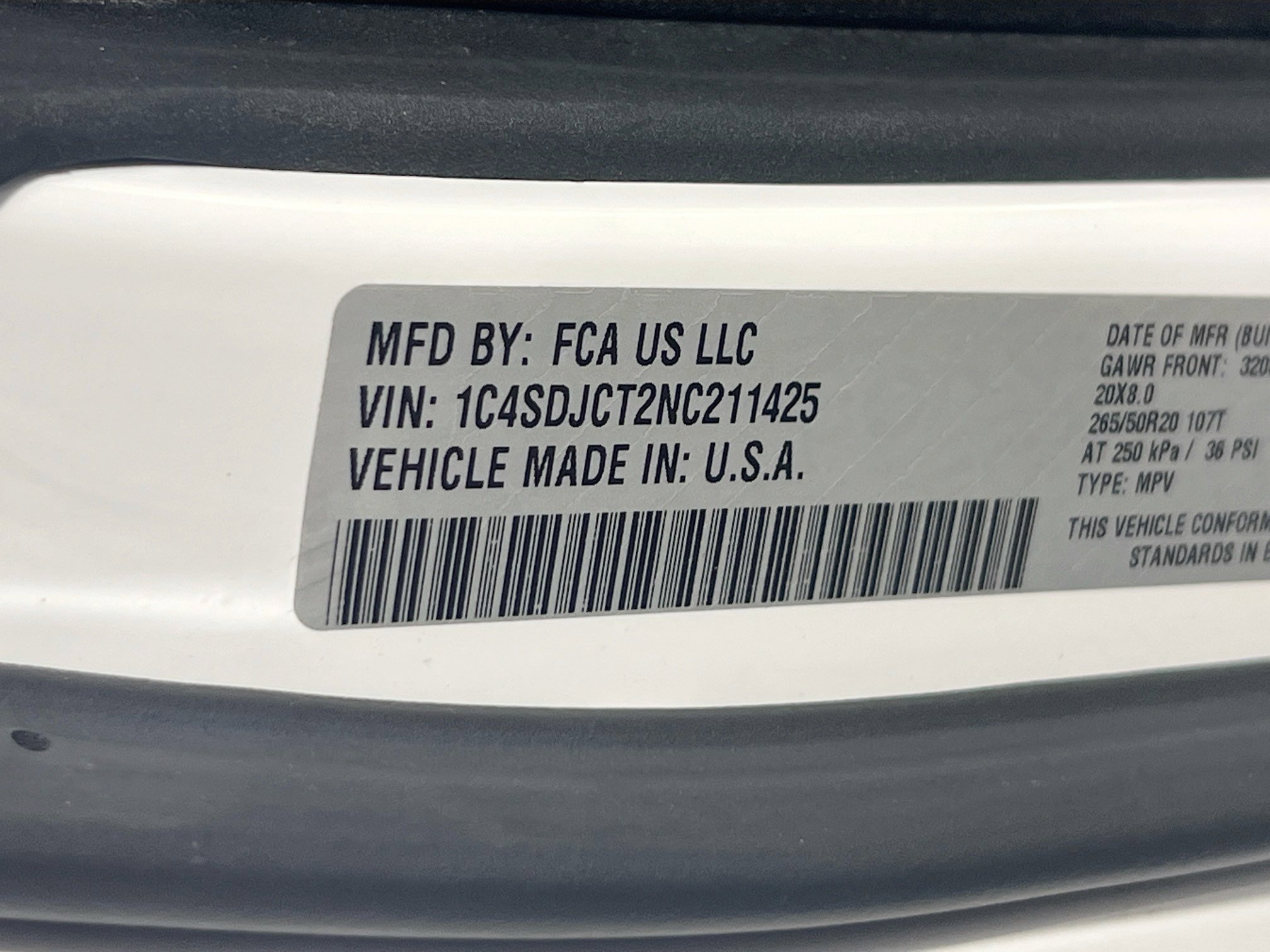 Used 2022 Dodge Durango R/T w/ Blacktop Package image 34