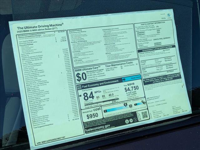 New 2025 BMW i5 M60 image 18
