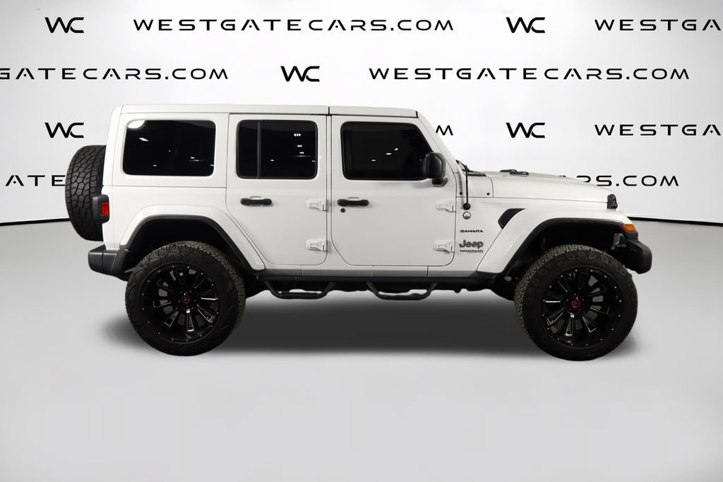 Used 2018 Jeep Wrangler Unlimited Sahara AWD/4WD image 48