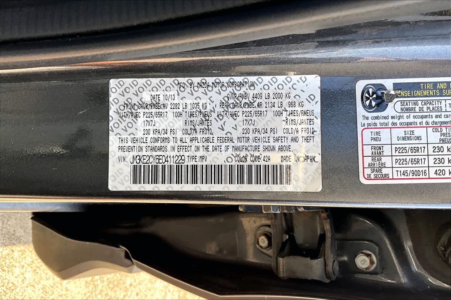 Used 2014 MAZDA CX-5 Touring FWD image 34