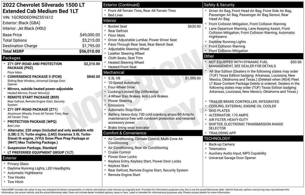 Used 2022 Chevrolet Silverado 1500 LT image 37