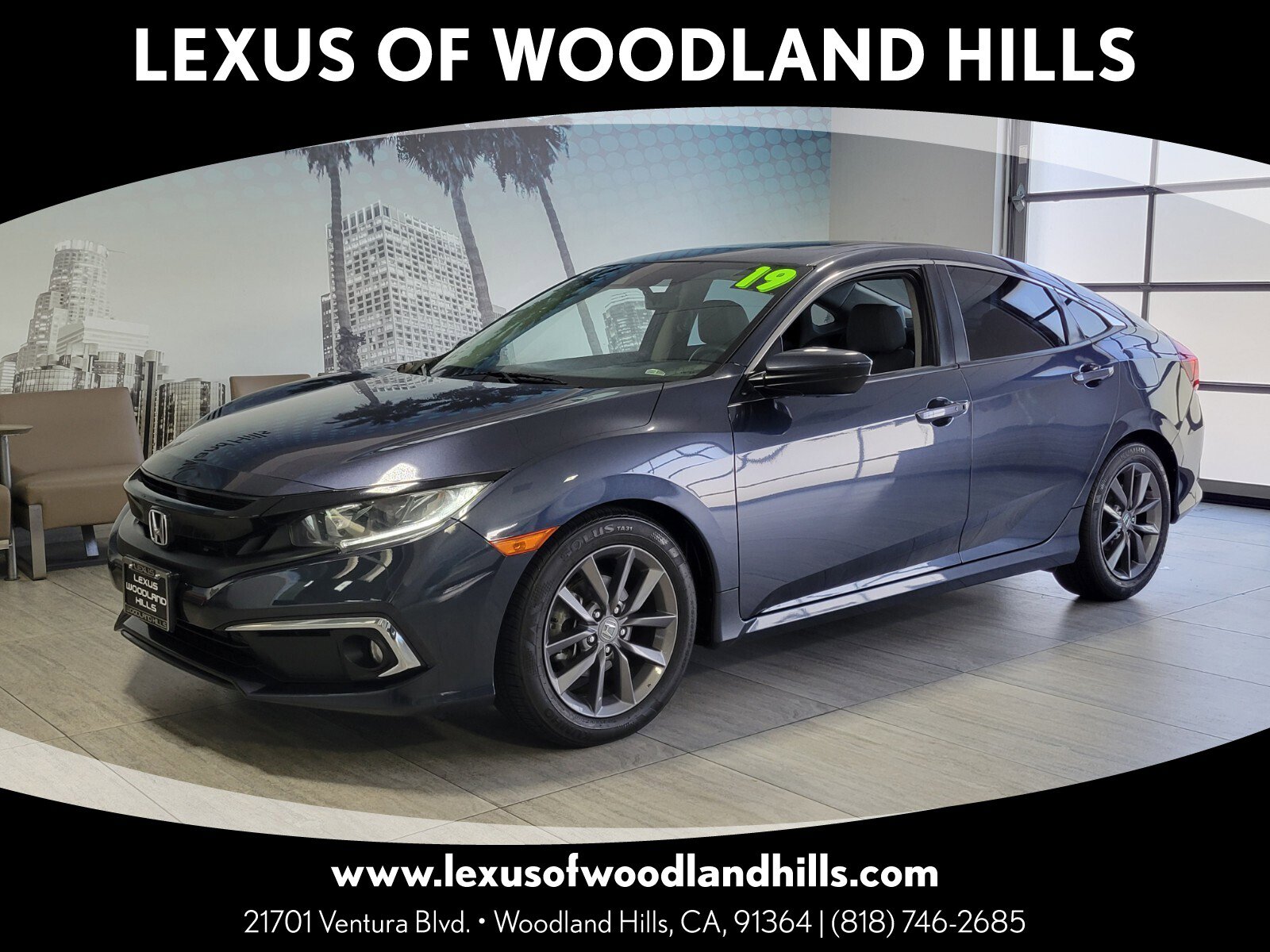Used 2019 Honda Civic EX-L