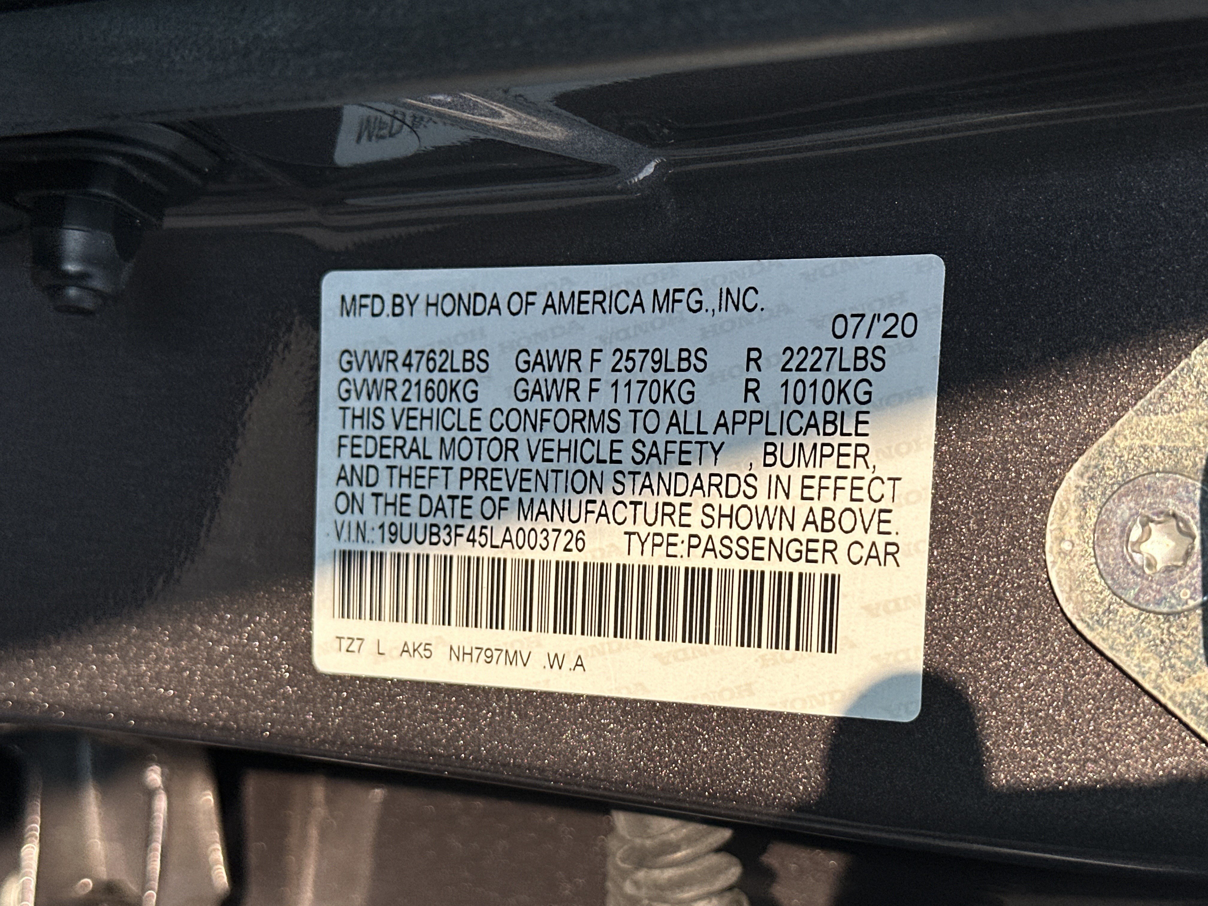 Certified 2020 Acura TLX V6 SH-AWD w/ Technology Pkg image 37