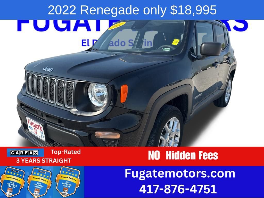 Used 2022 Jeep Renegade Latitude 360° Tour