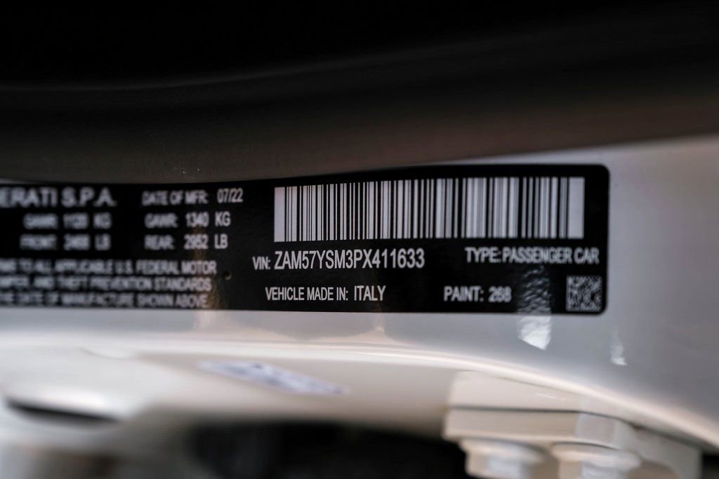 Used 2023 Maserati Ghibli Modena image 55