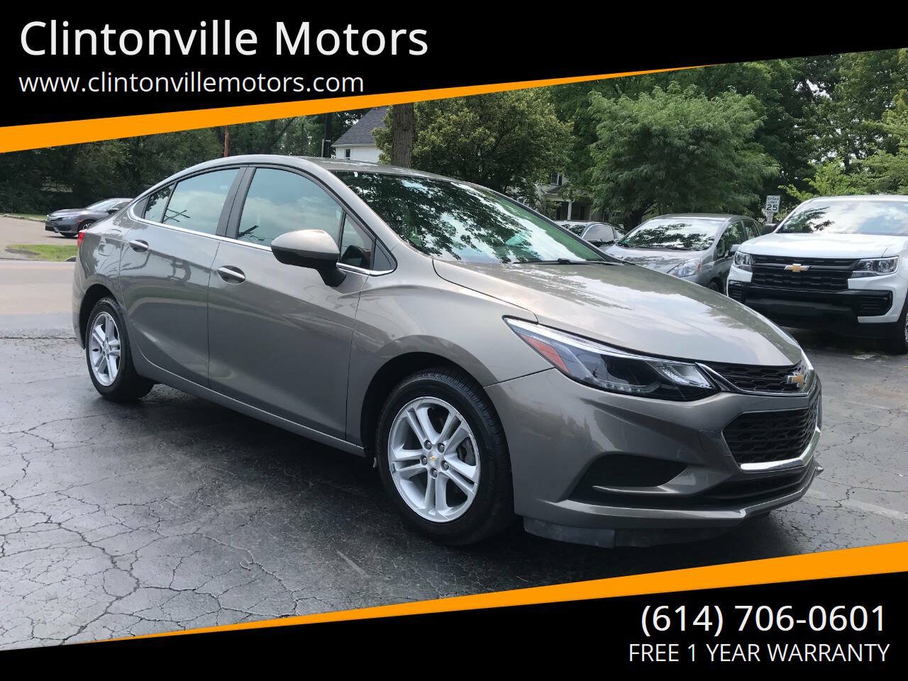 Used 2017 Chevrolet Cruze LT