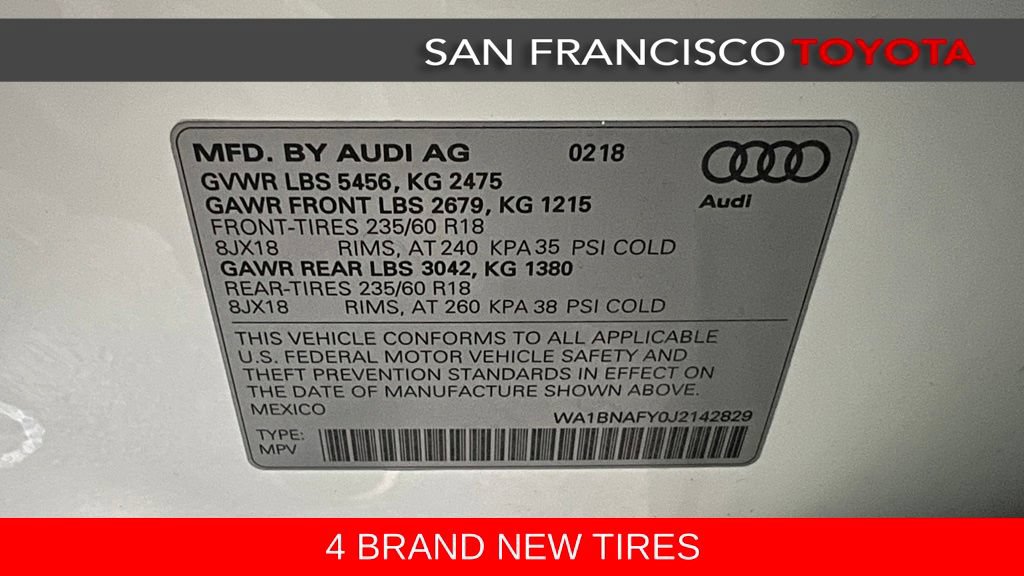 Used 2018 Audi Q5 2.0T Premium Plus w/ Premium Plus Package AWD/4WD image 45