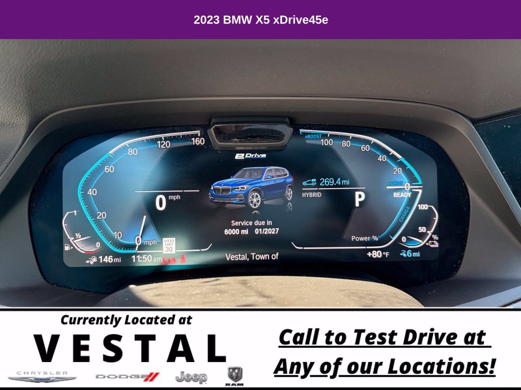Used 2023 BMW X5 xDrive45e w/ Executive Package AWD/4WD image 23