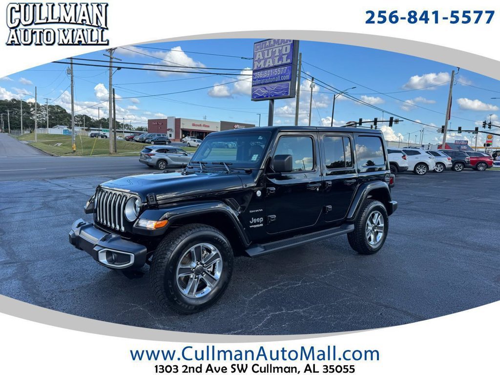 Used 2022 Jeep Wrangler Unlimited Sahara AWD/4WD image 1
