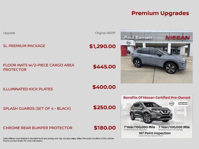 Certified 2024 Nissan Rogue SL w/ SL Premium Package image 9