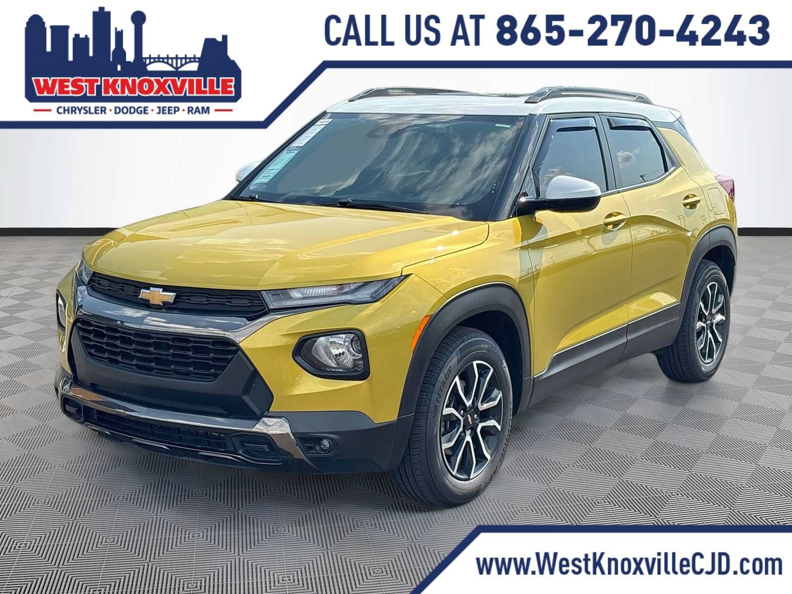 Used 2023 Chevrolet TrailBlazer ACTIV w/ Sun and Liftgate Package