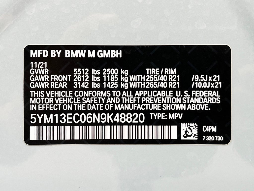 Used 2022 BMW X3 M w/ Competition Package image 23