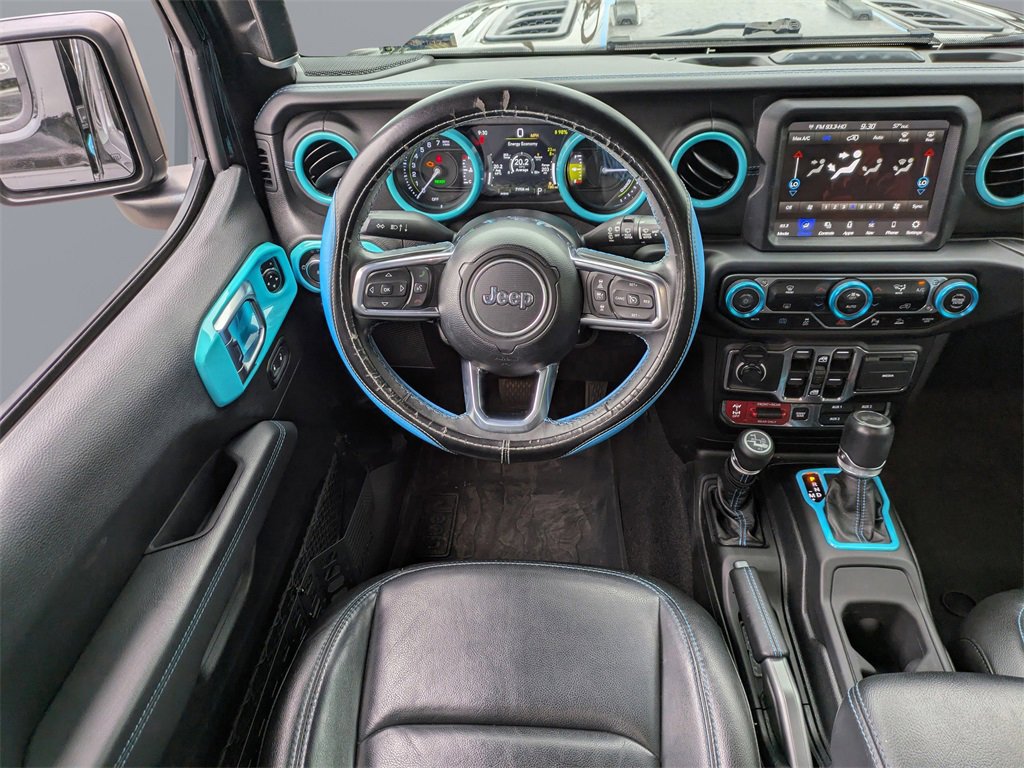 Used 2021 Jeep Wrangler Unlimited Rubicon 4xe w/ Steel Bumper Group image 16