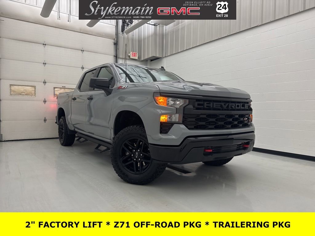 Used 2024 Chevrolet Silverado 1500 Custom Trail Boss image 1