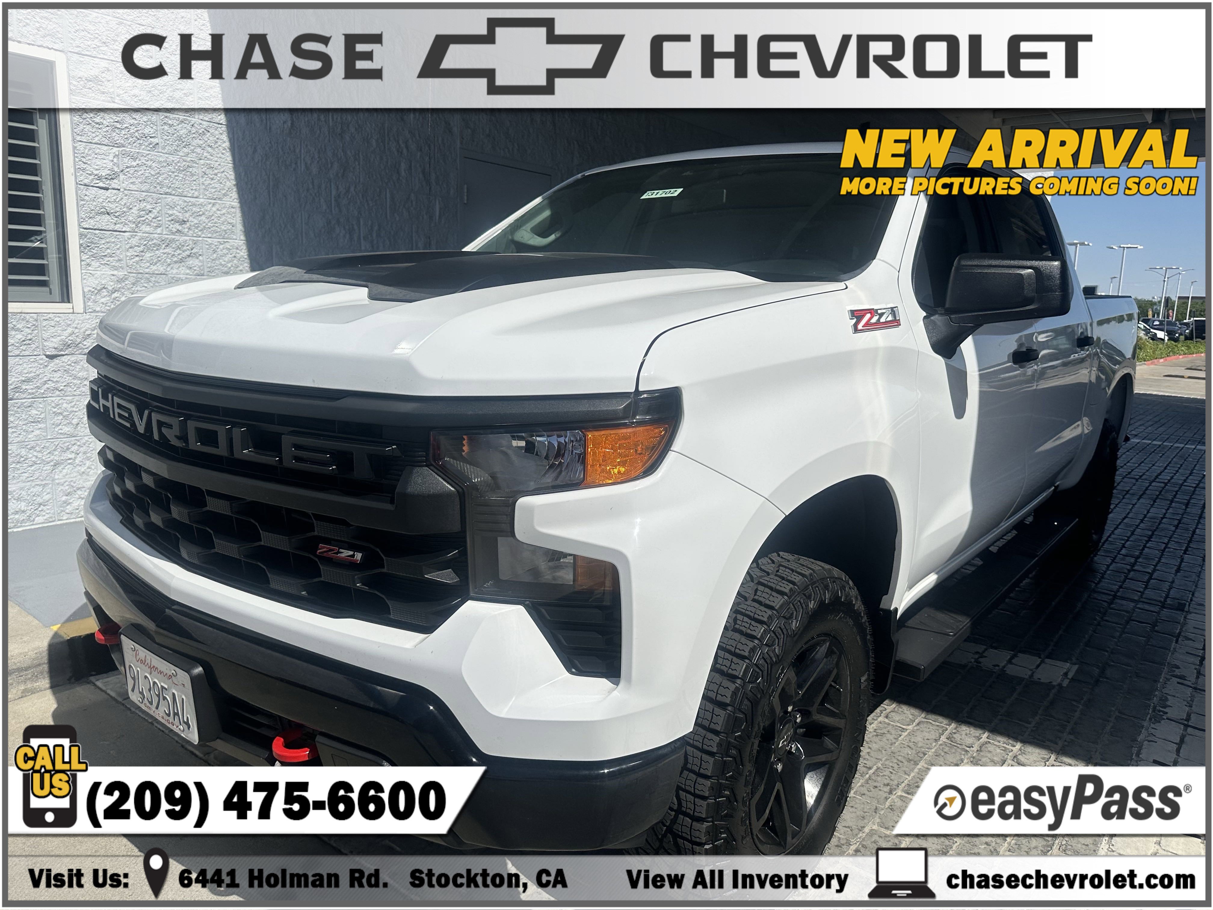 Certified 2024 Chevrolet Silverado 1500 Custom Trail Boss image 1