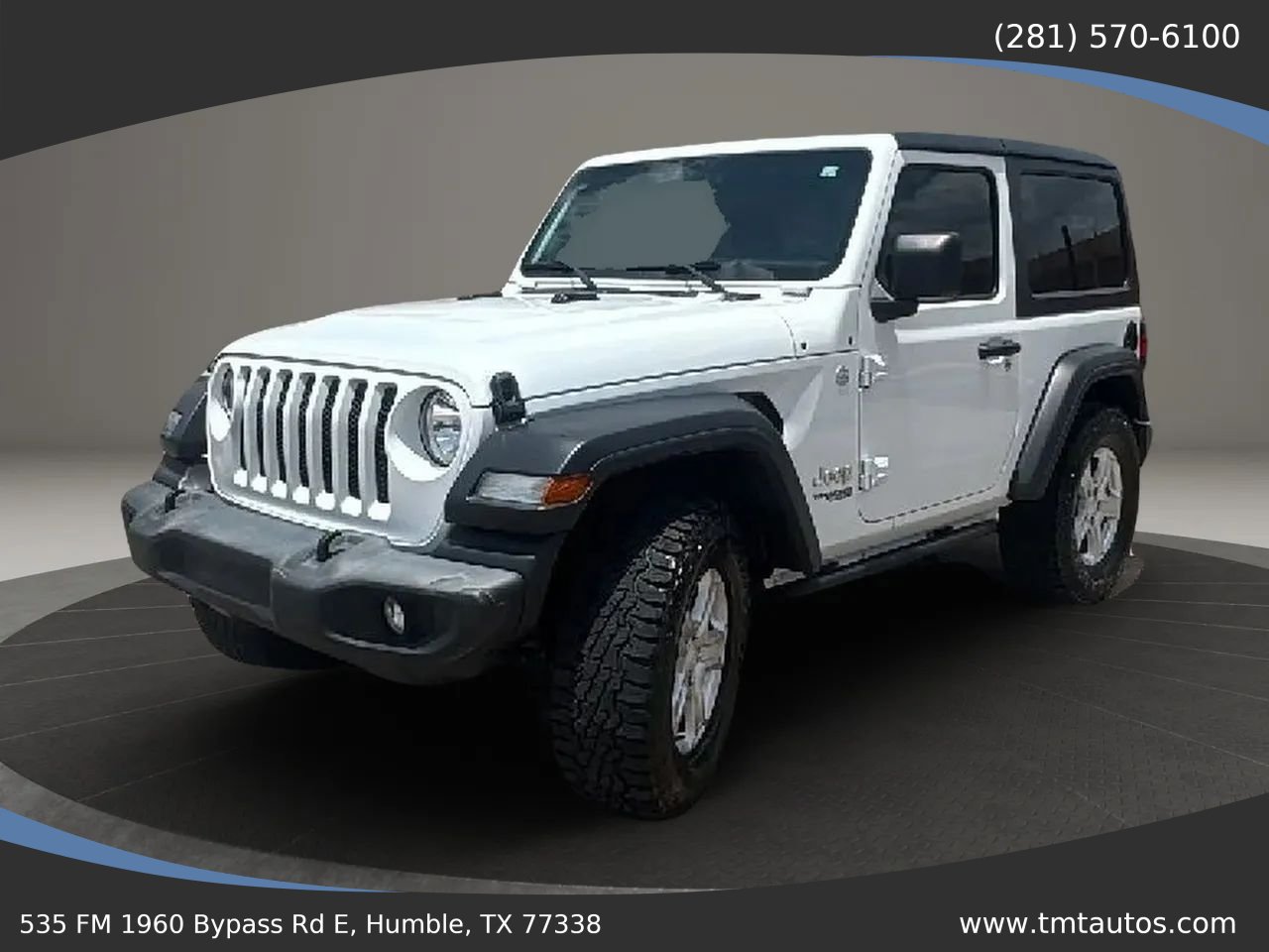 Used 2019 Jeep Wrangler Sport AWD/4WD image 3