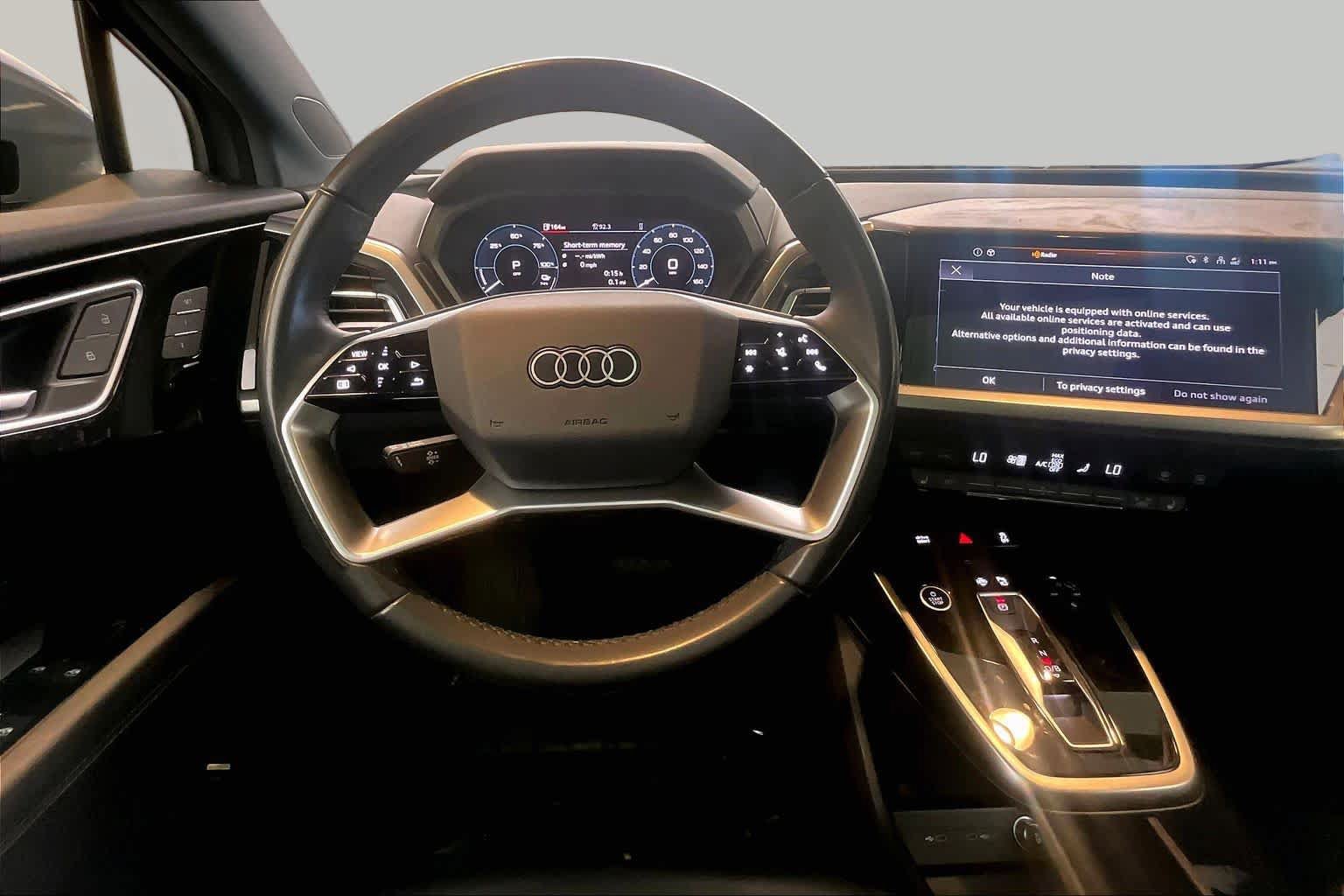Used 2023 Audi Q4 e-tron Premium w/ Convenience Package RWD image 5