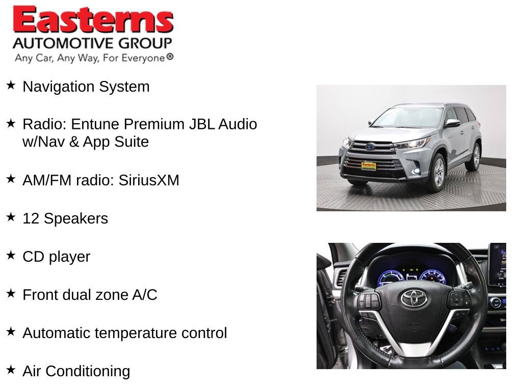 Used 2019 Toyota Highlander Limited w/ Carpet Mat Package (TMS) AWD/4WD image 11