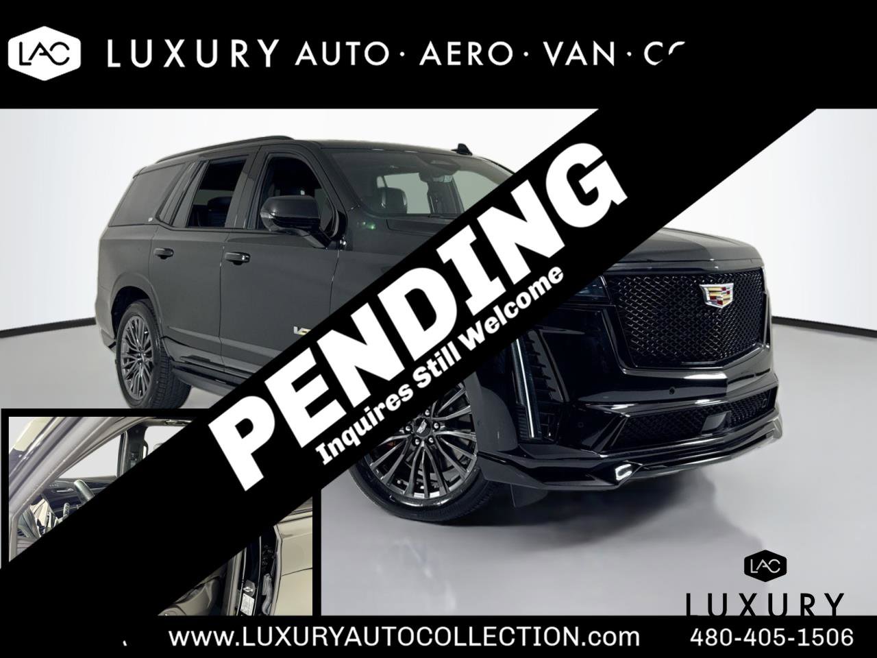 Used 2023 Cadillac Escalade V w/ LPO, Floor Liner Package