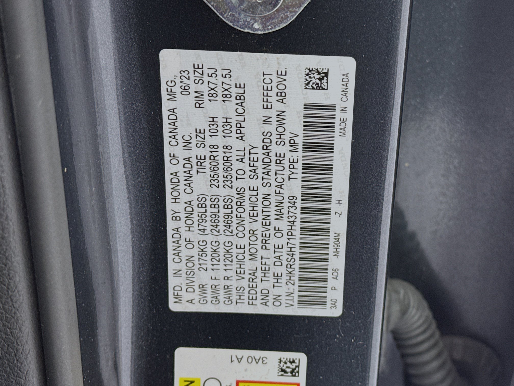 Certified 2023 Honda CR-V EX-L image 32