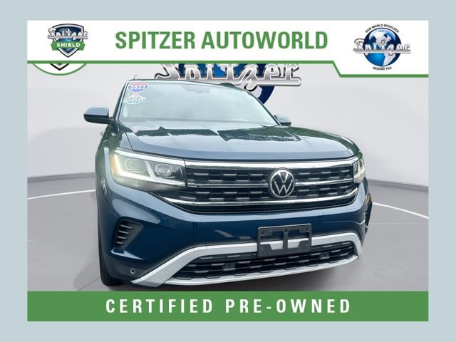 Used 2022 Volkswagen Atlas SE w/ Panoramic Sunroof Package