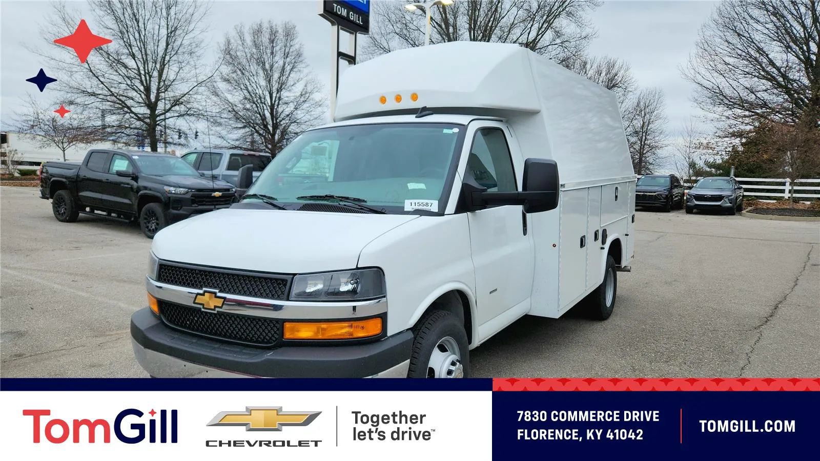 New 2025 Chevrolet Express 3500 w/ Power Convenience Package