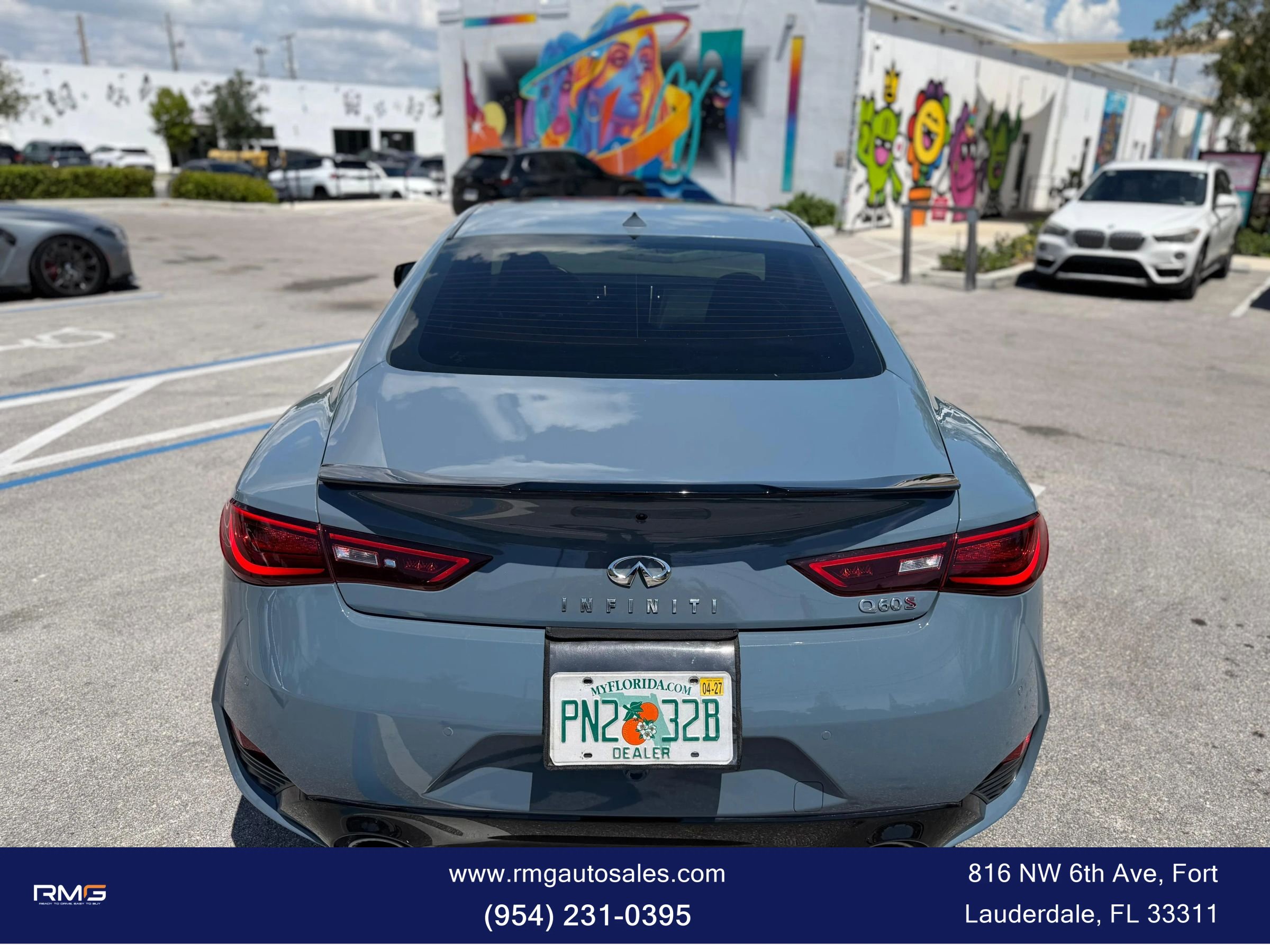 Used 2021 INFINITI Q60 Red Sport 400 w/ Cargo Package RWD image 6