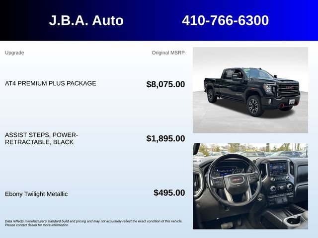 Certified 2023 GMC Sierra 2500 AT4 w/ AT4 Premium Plus Package AWD/4WD image 5