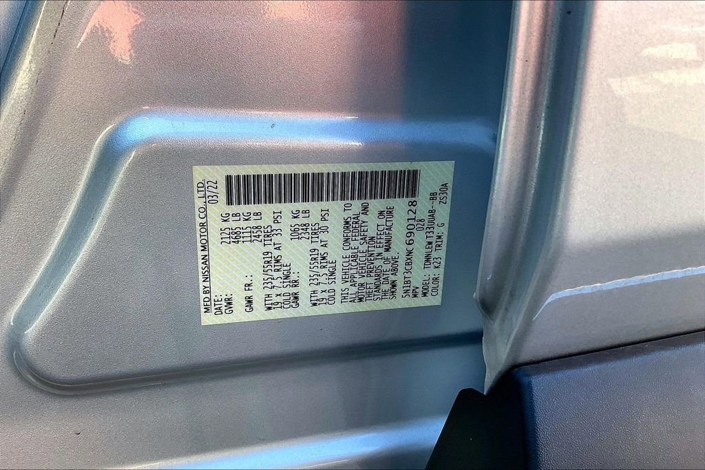 Used 2022 Nissan Rogue SL w/ SL Premium Package image 31