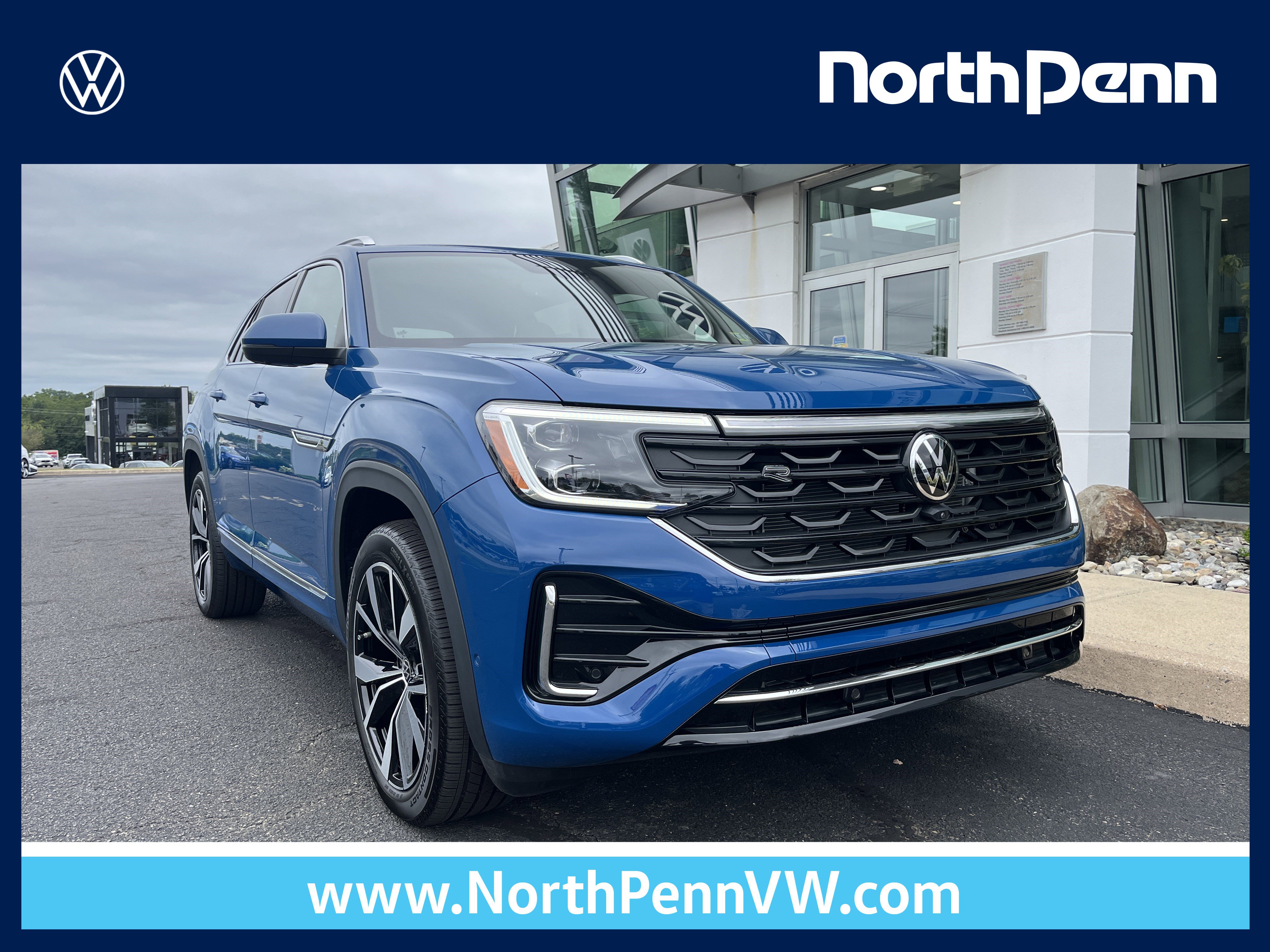 Certified 2025 Volkswagen Atlas Cross Sport SEL Premium R-Line
