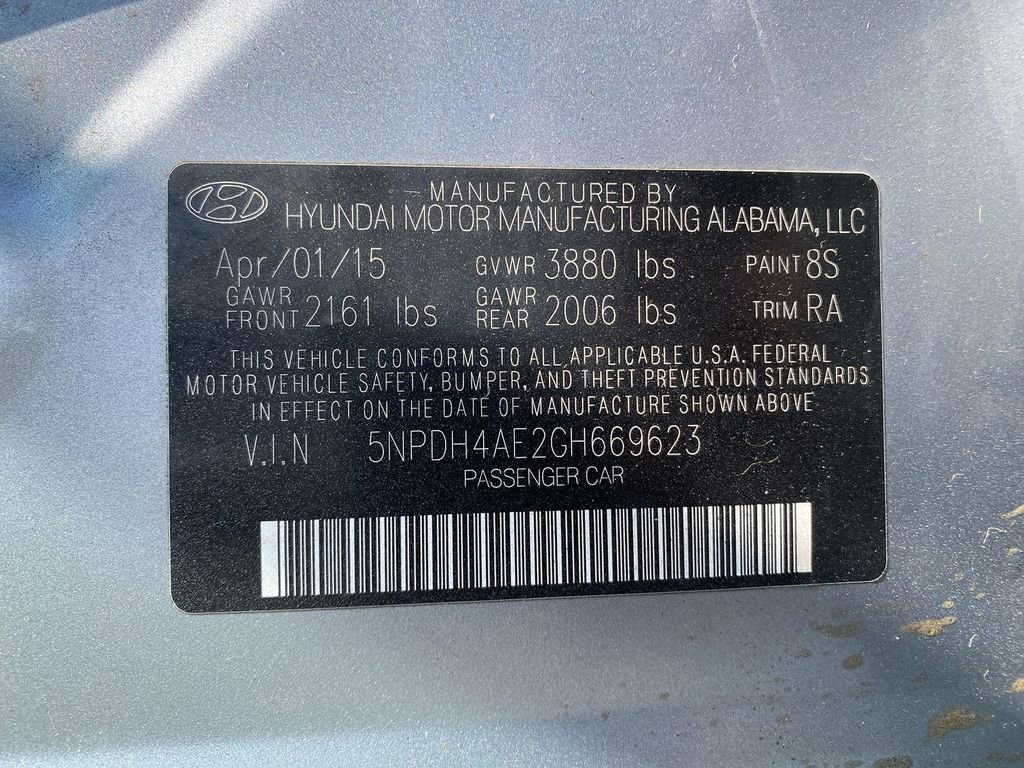 Used 2016 Hyundai Elantra SE w/ Option Group 02 image 32