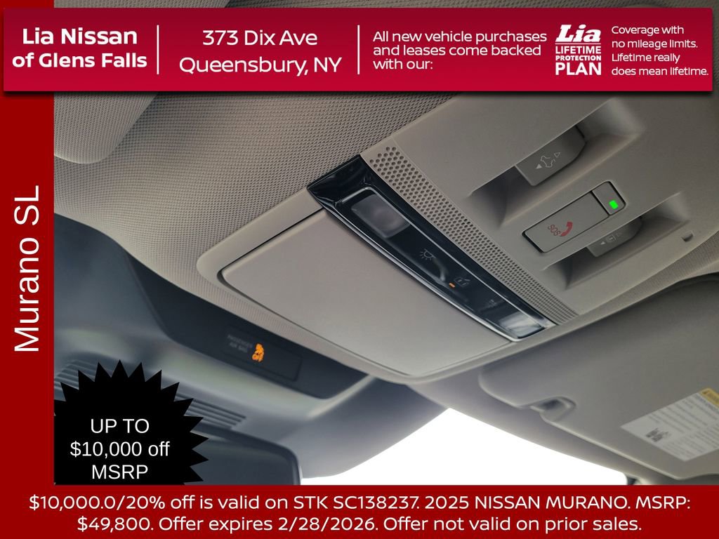 New 2025 Nissan Murano SL w/ Cargo Package image 28