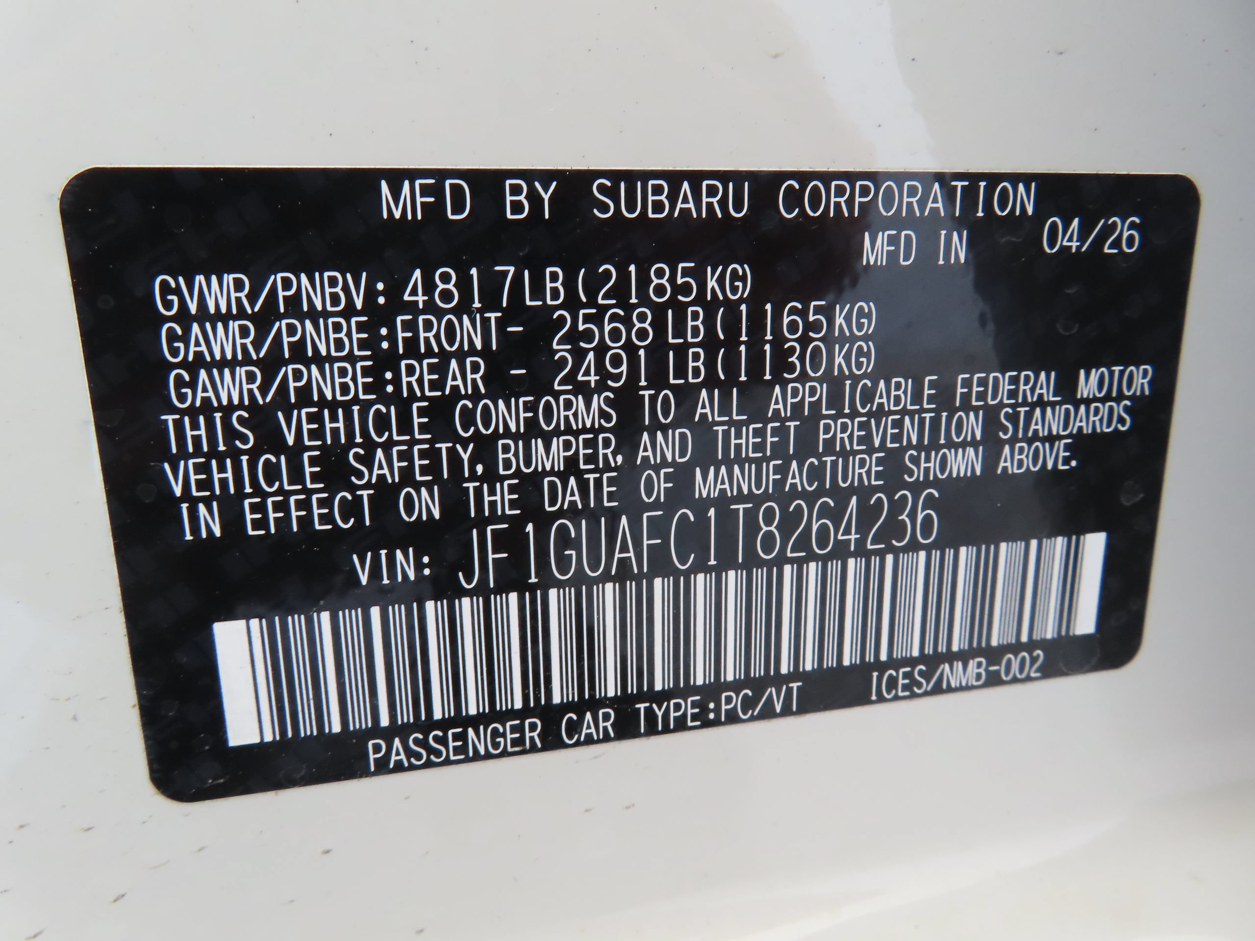 New 2026 Subaru Impreza 2.0i Sport AWD/4WD image 27