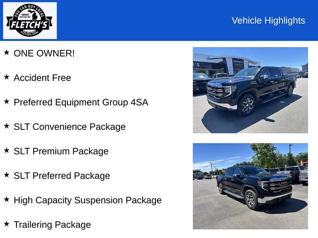 Used 2023 GMC Sierra 1500 SLT w/ SLT Premium Package AWD/4WD video 2