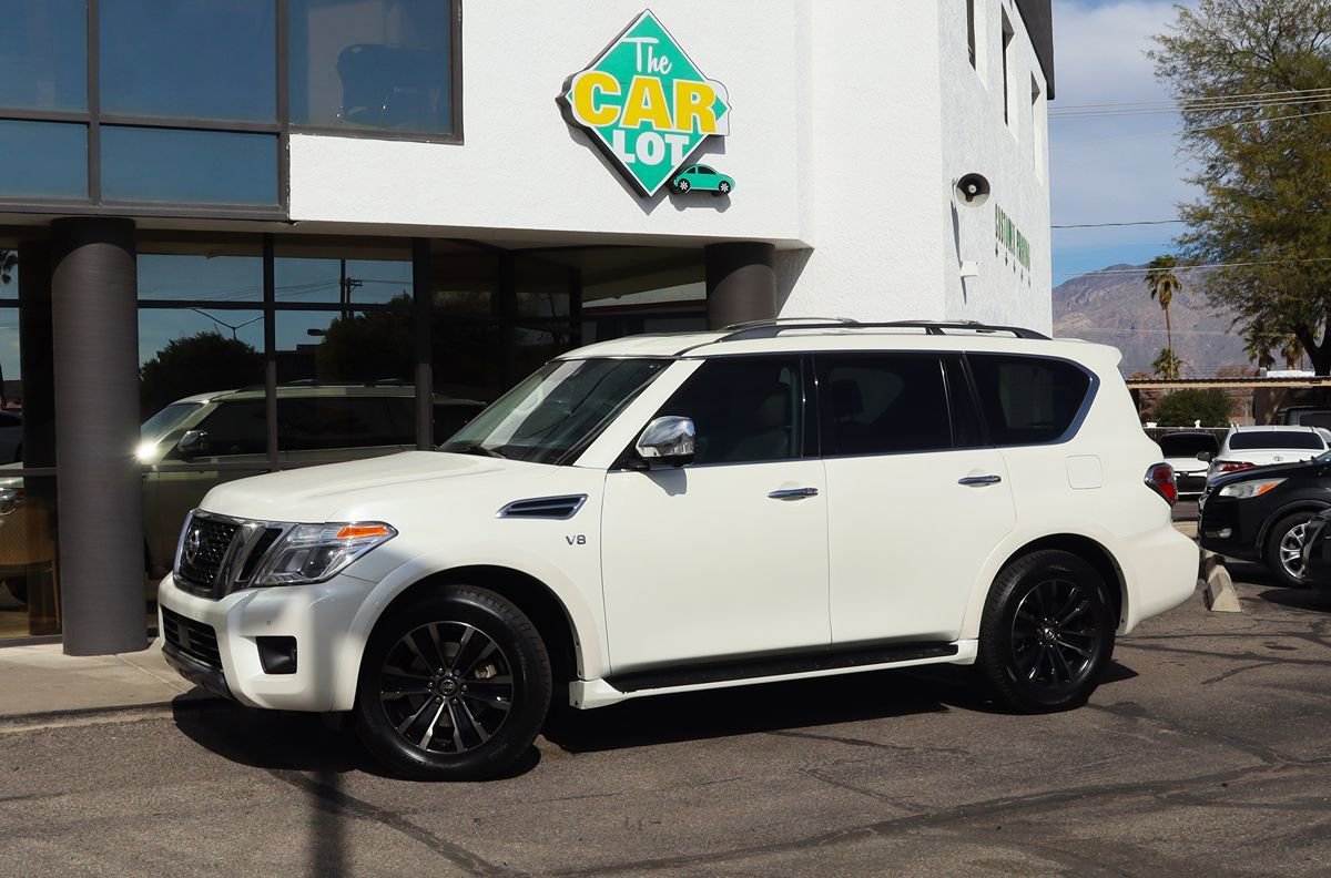 Used 2019 Nissan Armada Platinum w/ Captain's Chairs Package AWD/4WD image 4