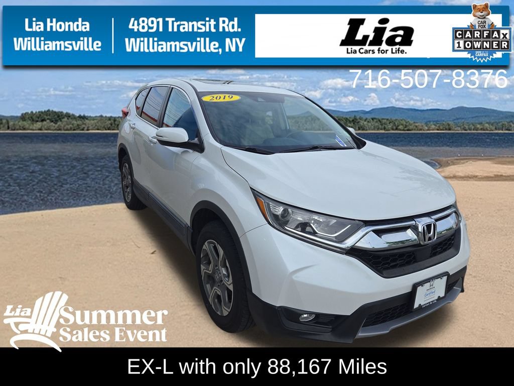 Certified 2019 Honda CR-V EX-L image 1
