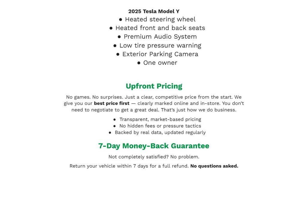 Used 2025 Tesla Model Y Performance image 2