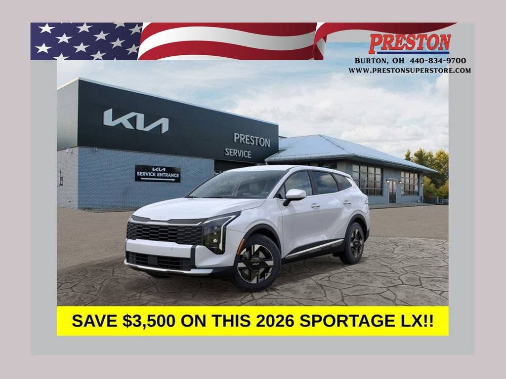 New 2026 Kia Sportage LX w/ LX Convenience Package