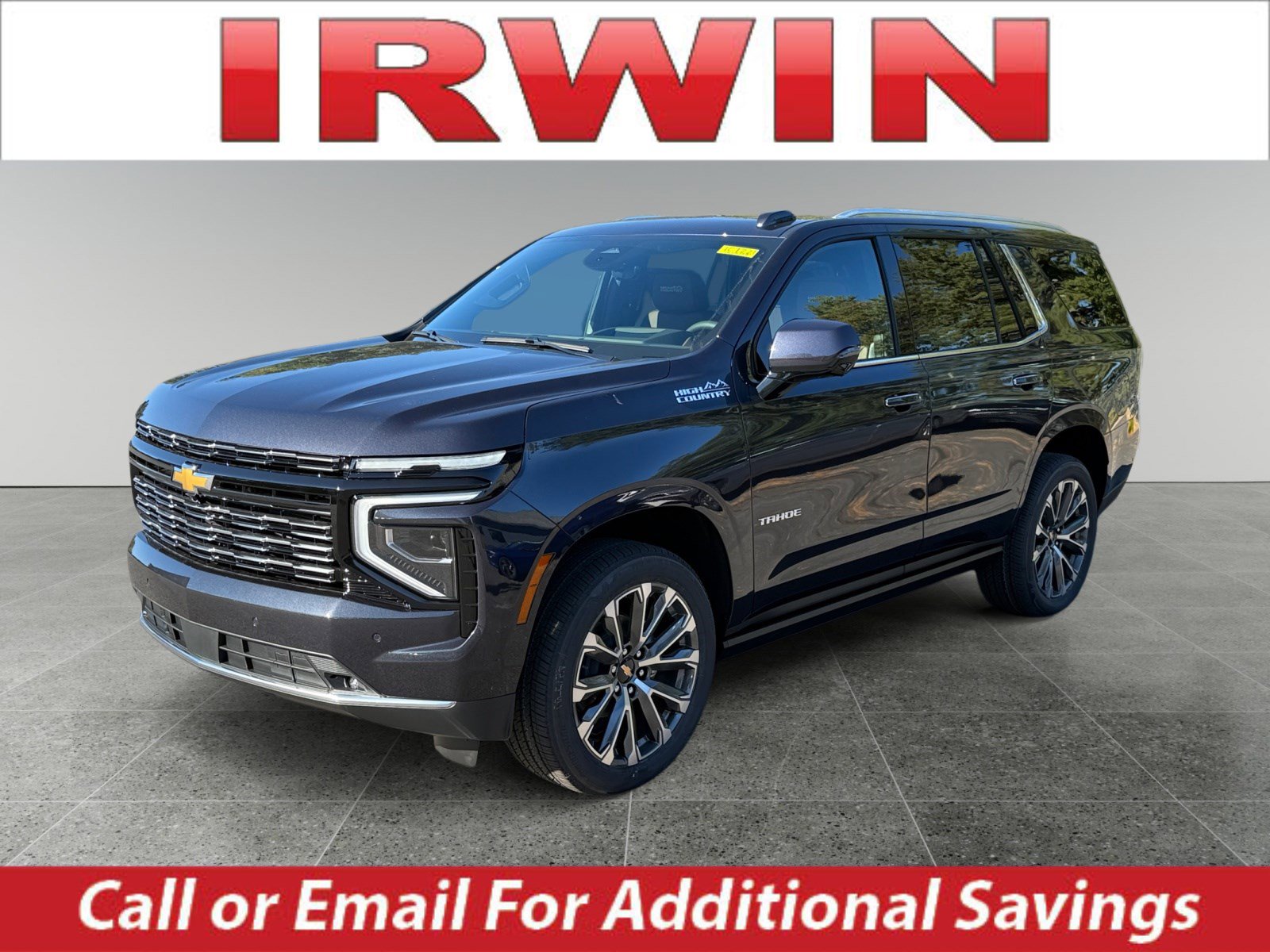 New 2026 Chevrolet Tahoe High Country