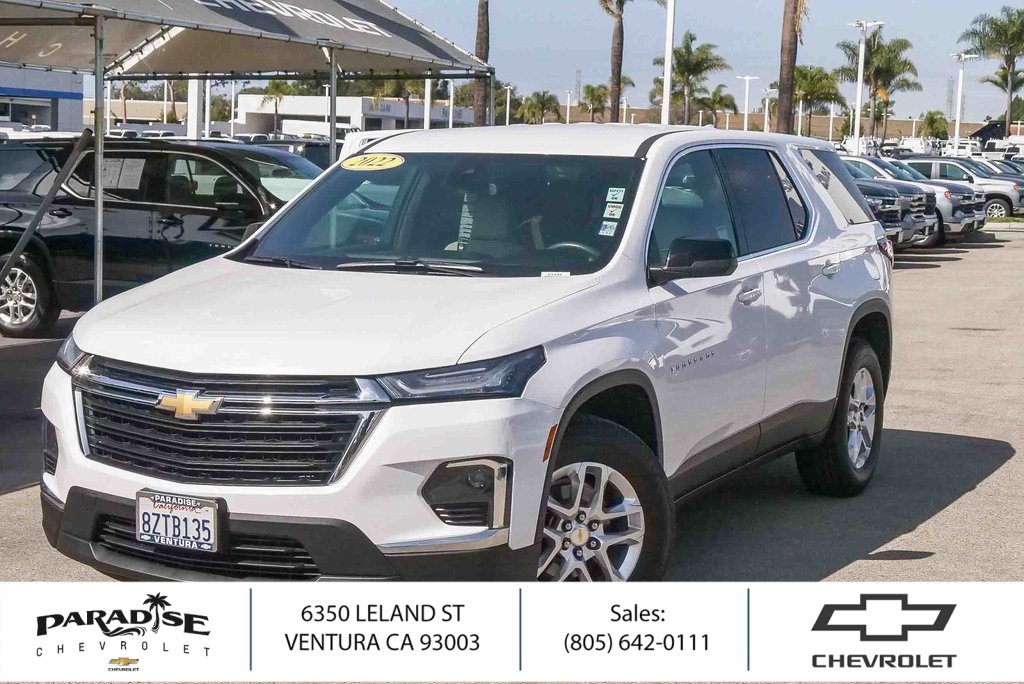 Used 2022 Chevrolet Traverse LS
